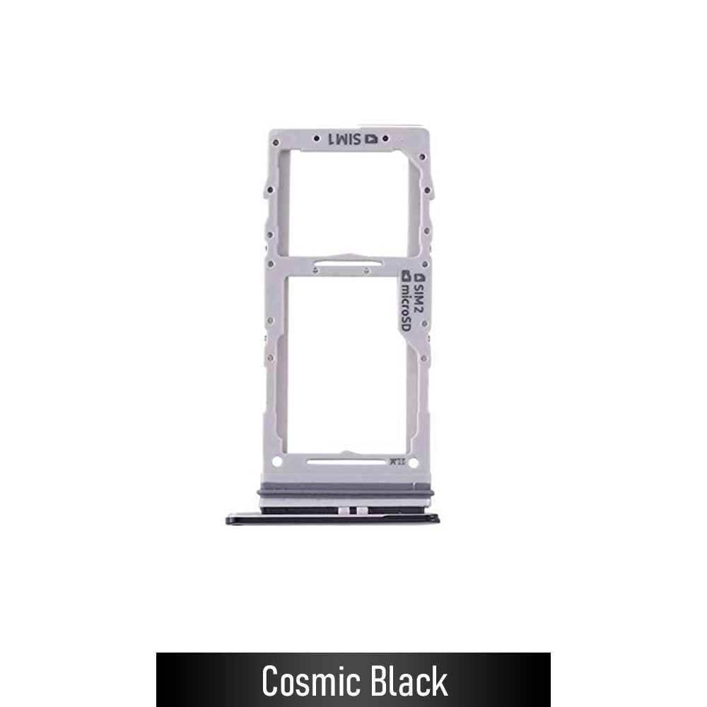 Dual SIM Card Tray for Samsung Galaxy S20 / S20 Plus / S20 Ultra-Cosmic Black (Not for AU) Dual SIM Card Tray for Samsung Galaxy S20 / S20 Plus / S20 Ultra-Cosmic Black (Not for AU)